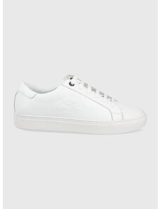 Kožne cipele Paul&Shark boja: bijela, C0P8000