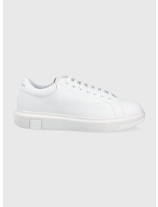 Kožne cipele Armani Exchange boja: bijela, XUX123 XV534 00152