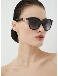 Sunčane naočale Armani Exchange za žene, boja: crna