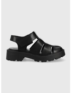 Kožne sandale Vagabond Shoemakers Cosmo 2.0 za žene, boja: crna