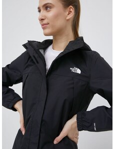 Outdoor jakna The North Face Antora boja: crna, za prijelazno razdoblje, NF0A7QEWJK31