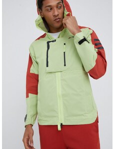 Outdoor jakna adidas TERREX Xploric boja: zelena