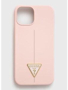 Etui za telefon Guess iPhone 13 Mini 5,4 boja: ružičasta