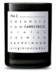 Candly Mirisna svijeća od sojinog voska No2. Rosemary & Rum