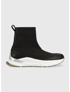 Tenisice Calvin Klein Sock Boot boja: crna