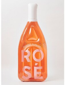 SunnyLife madrac na napuhavanje za plivanje Luxe Rose Bottle