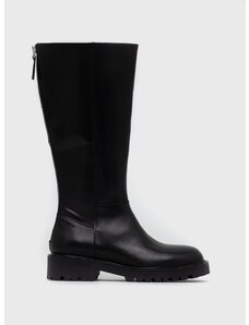 Kožne čizme Vagabond Shoemakers Kenova za žene, boja: crna, s platformom