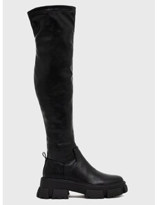 Čizme Steve Madden Riveredge za žene, boja: crna, s platformom