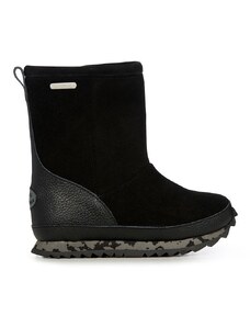 Dječje cipele za snijeg od brušene kože Emu Australia Kyeema boja: crna