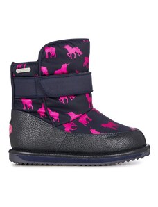 Dječje cipele za snijeg Emu Australia Rainbow Unicorn Roth, boja: crna