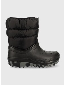 Dječje cipele za snijeg Crocs boja: crna