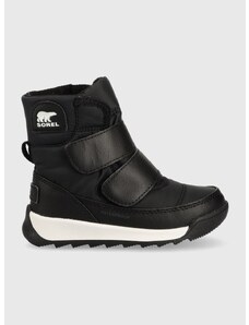 Dječje cipele za snijeg Sorel boja: crna