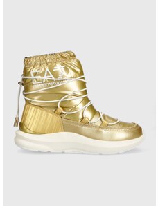 Čizme za snijeg EA7 Emporio Armani Snow Boot boja: zlatna