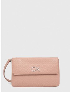 Torba Calvin Klein boja: ružičasta