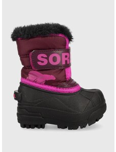 Dječje cipele za snijeg Sorel Toddler boja: ljubičasta