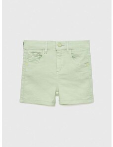 Dječje kratke hlače Guess boja: tirkizna, glatki materijal