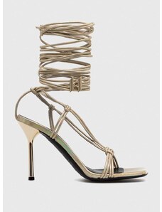Kožne sandale Karl Lagerfeld KL30904 GALA boja: zlatna, KL30904