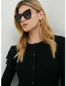 Sunčane naočale Alexander McQueen za žene, boja: srebrna