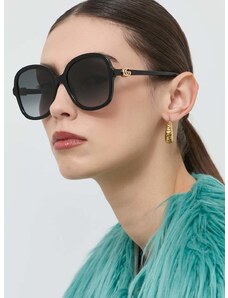 Sunčane naočale Gucci GG1178S za žene, boja: crna