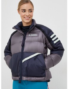 Sportska pernata jakna adidas TERREX Utilitas boja: tamno plava