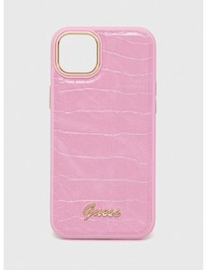 Etui za telefon Guess iPhone 14 Plus 6,7'' boja: ružičasta