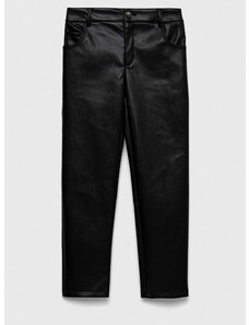 Dječje hlače Guess boja: crna, glatki materijal