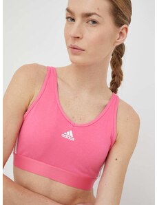 Top adidas za žene, boja: ružičasta