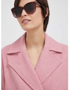 Sunčane naočale Tommy Hilfiger za žene, boja: bordo