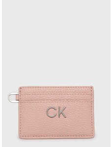 Etui za kartice Calvin Klein za žene, boja: ružičasta