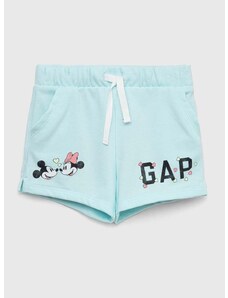 Dječje kratke hlače GAP x Disney s tiskom, podesivi struk