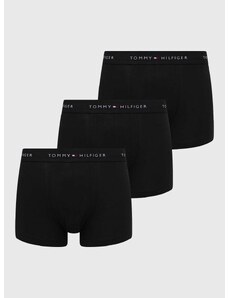 Bokserice Tommy Hilfiger 3-pack za muškarce, boja: crna