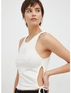 Top Calvin Klein Jeans za žene, boja: bijela