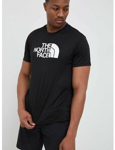 Sportska majica kratkih rukava The North Face Reaxion Easy boja: crna, s tiskom