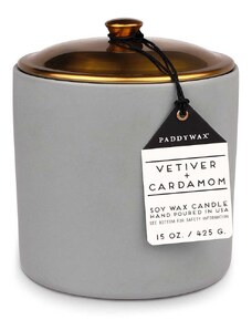 Mirisna svijeća od sojinog voska Paddywax Wetiwer & Kardamon, 425 g
