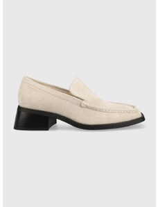 Salonke od brušene kože Vagabond Shoemakers BLANCA za žene, boja: bež, s debelom potpeticom, 5417.640.02