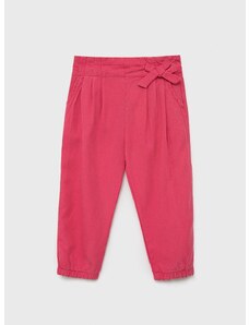 Dječje hlače Birba&Trybeyond boja: ružičasta, glatki materijal