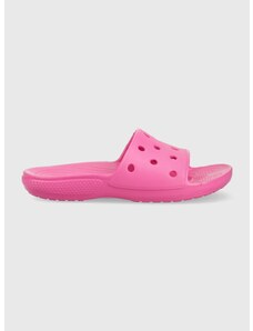Natikače Crocs Classic Slide za žene, boja: ružičasta, 206121.6UB-6UB