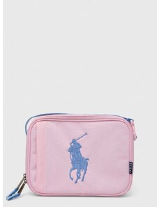 Dječja torba za užinu Polo Ralph Lauren boja: ružičasta