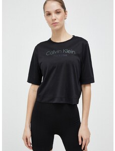 Majica kratkih rukava za trening Calvin Klein Performance Pride boja: crna