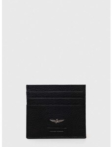 Kožni etui za kartice Aeronautica Militare boja: crna