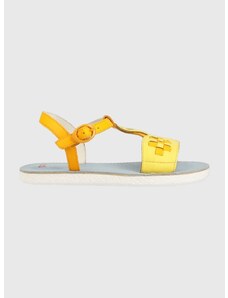 Dječje kožne sandale Camper boja: žuta