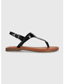 Dječje sandale Polo Ralph Lauren boja: crna
