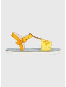 Dječje kožne sandale Camper boja: žuta