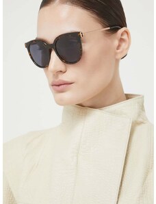 Sunčane naočale Furla za žene, boja: smeđa
