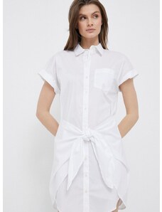 Haljina Lauren Ralph Lauren boja: bijela, mini, ravna