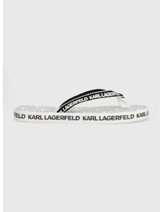 Japanke Karl Lagerfeld KOSTA MNS za muškarce, boja: bijela, KL71003