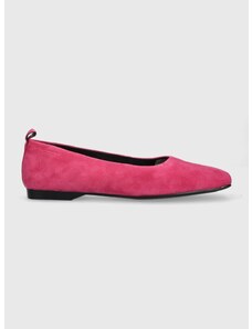 Balerinke od brušene kože Vagabond Shoemakers DELIA boja: ružičasta, 5307.240.46