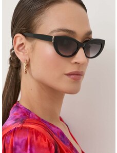 Sunčane naočale Saint Laurent za žene, boja: crna