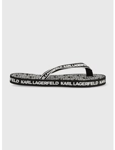 Japanke Karl Lagerfeld KOSTA MNS za muškarce, boja: crna, KL71003