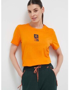 Sportska majica kratkih rukava Mammut Core Emblem boja: narančasta